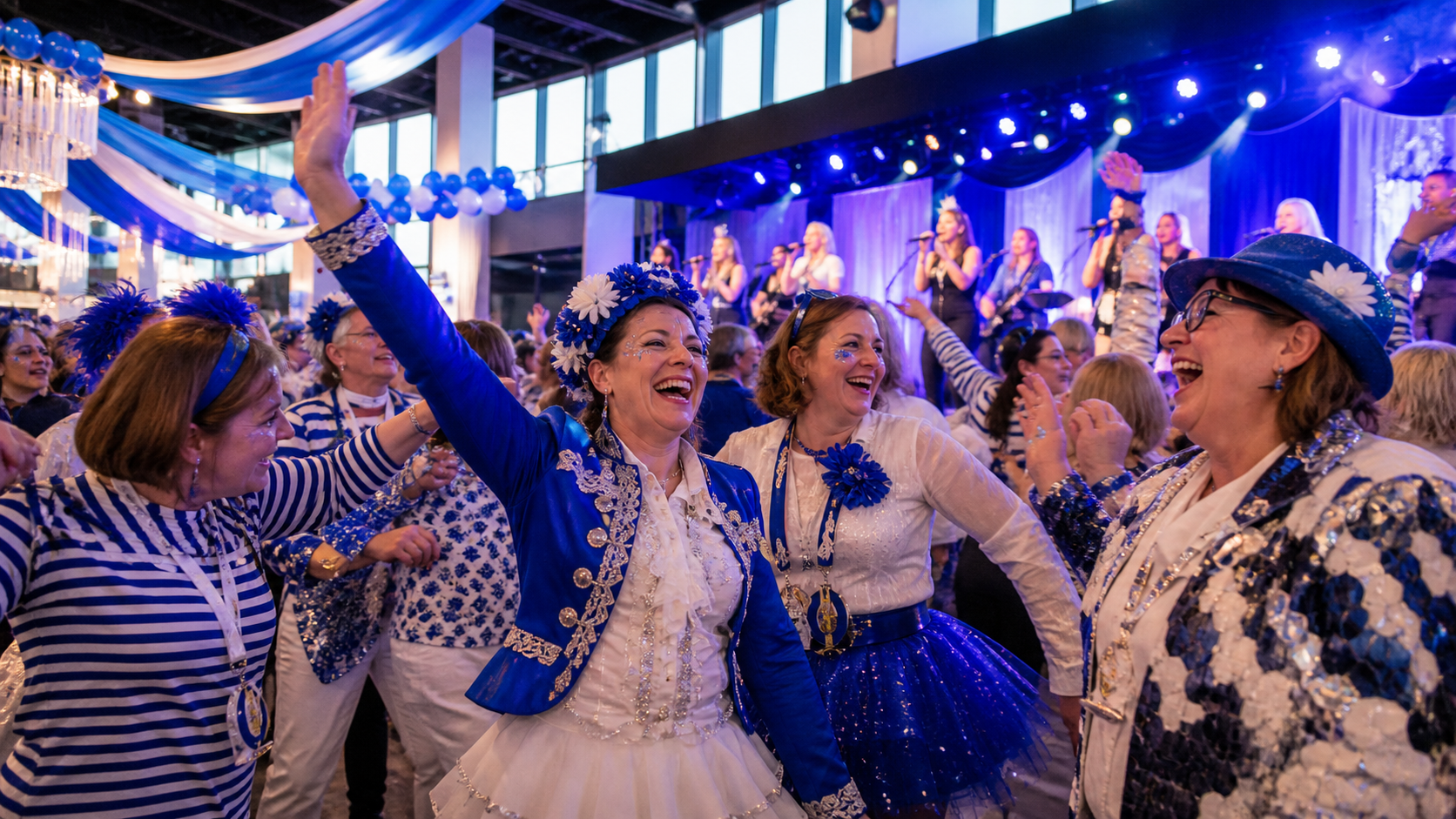Viva la Wiever der KG Blau-Weiß Sinnersdorf